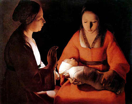 El recién nacido. George de La Tour, 1645-1648